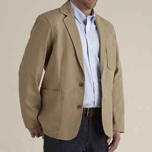 Mens Duluth Trading Co. Fire Hose Presentation Jacket Cotton XL Tall